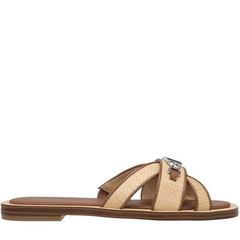 σανδαλια michael kors|michael kors platte sandalen.